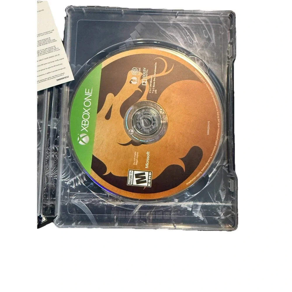 Mortal‎ Kombat 11 Premium Edition (Microsoft Xbox One) Steelbook, Disk, Cover